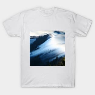 SCENERY 08 - Winter Snow Forest Mountain Frost White Ice T-Shirt